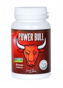 LoveStim Moc Erekcji-Supl.diety-Power Bull 65kaps suplement na testosteron i erekcję