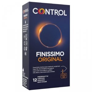 CONTROL Prezerwatywy Super Cienkie-Control Finissimo Original 12s