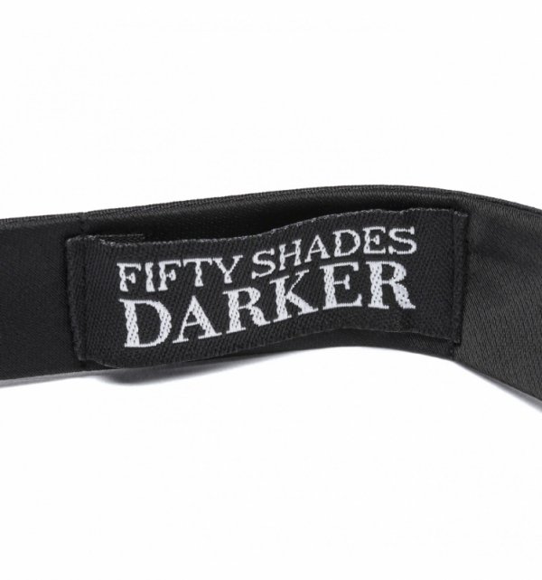 Czarna mucha do związywania - FSoG - His Rules Bondage Bow Tie