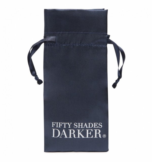 Czarna mucha do związywania - FSoG - His Rules Bondage Bow Tie