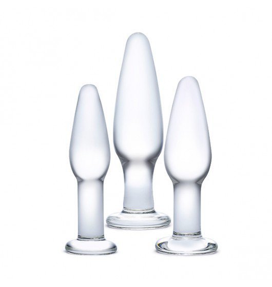 Glas - Zestaw korków analnych- Anal Set Anal Training Set
