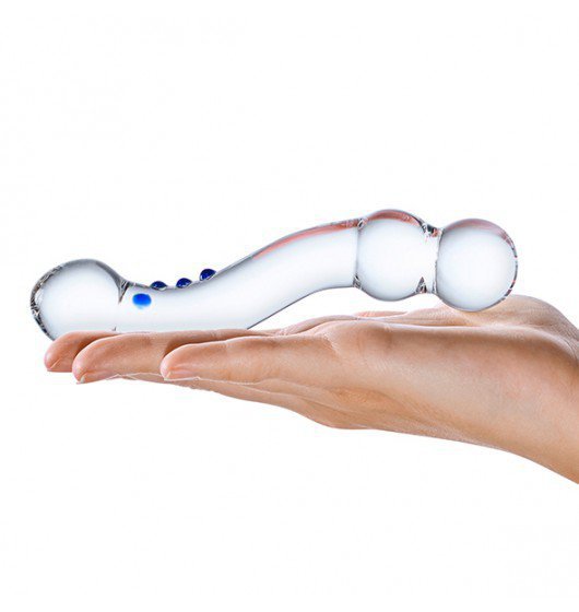 Glas - Dildo- Curved G-Spot Glass