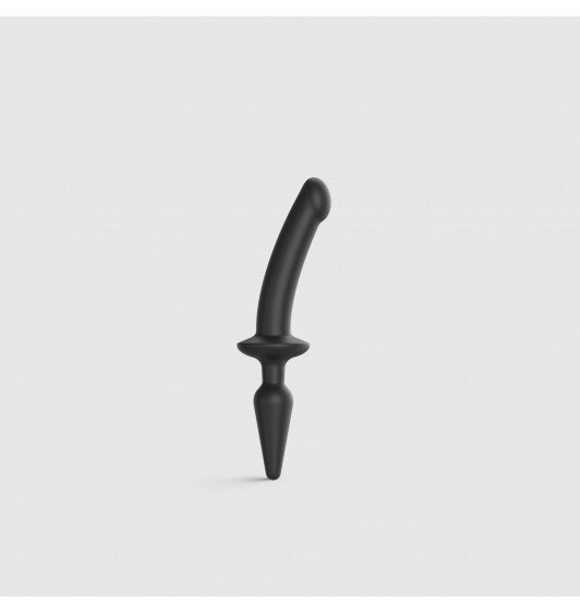 STRAP-ON ME Dildo/Korek - Switch Plug-in Semi-realistic Dildo Black S