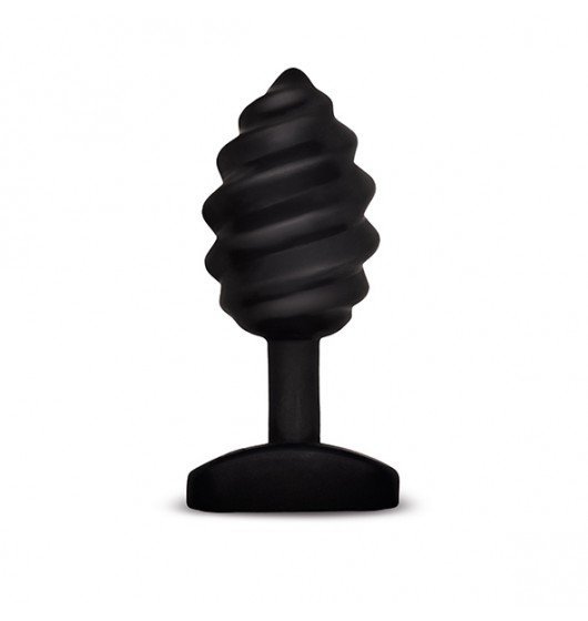 GVIBE Wibrujący Korek Analny   Gplug Twist Mystic Noir