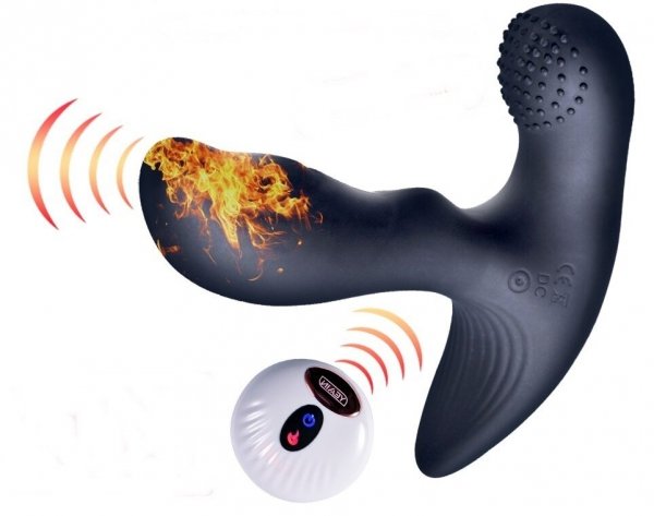 LoveToYou PROSTATE HEATING VIBRATOR REMOTE CONTROL  - 10 FUNKCJI GRZANIE + PILOT