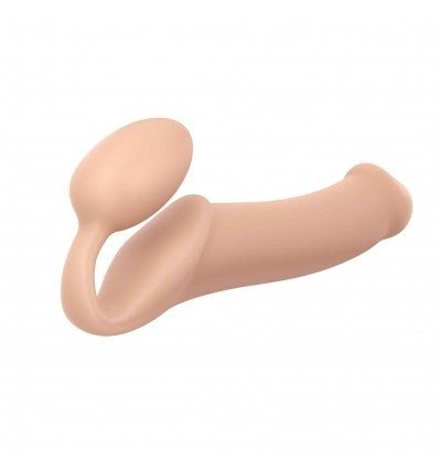 STRAP-ON ME Silicone bendable strap-on Flesh XL
