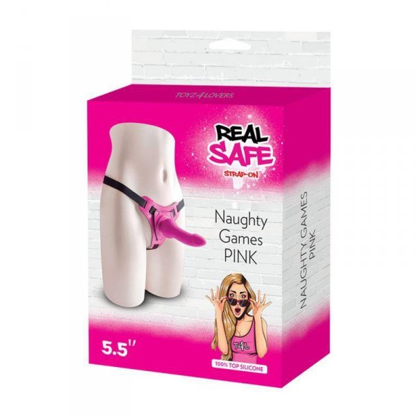 TOYZ4LOVERS Strap on - Cintura regolabile strap-on Pink Toyz4Lovers
