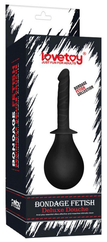 LoveToy Gruszka Analna do Lewatywy-Bondage Fetish Deluxe Douche