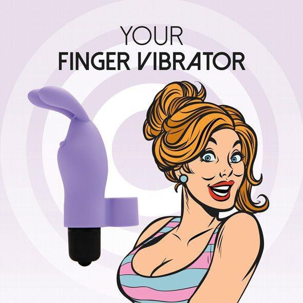 FeelzToys Wibrator na Palec - Magic Finger Vibrator Paars Fioletowy