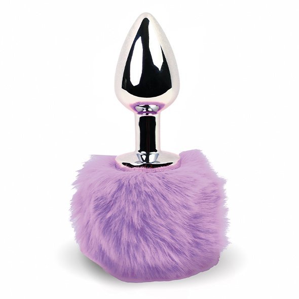 FeelzToys Korek Anlany - Bunny Tails Butt Plug Purple