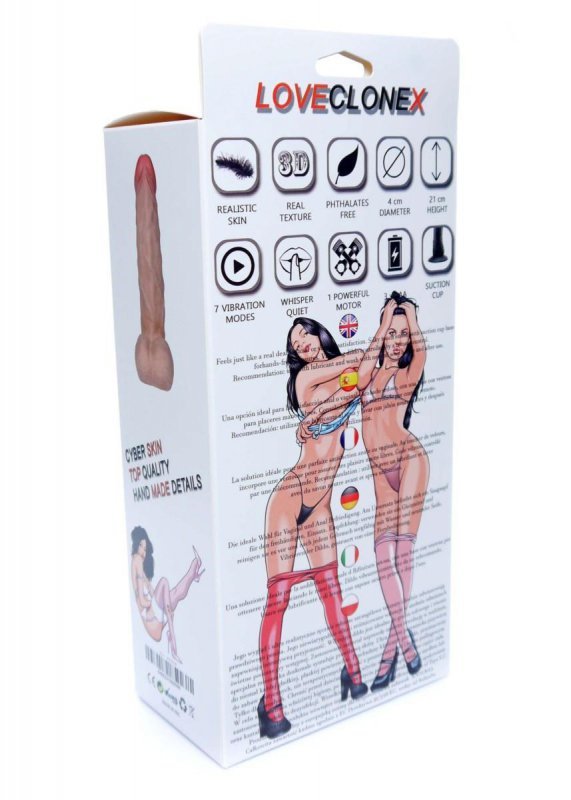 Boss Series Wibrator-ACHILLES-LOVECLONEX 7,5&quot;&quot;&quot;&quot;-vibration