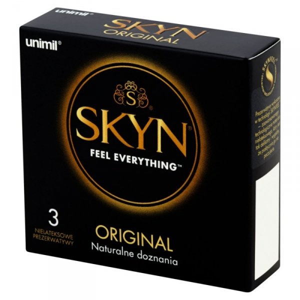UNIMIL Prezerwatywy - SKYN BOX 3 ORIGINAL