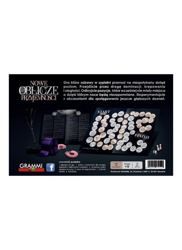 Gra erotyczna Nowe Oblicze Przyjemności + Akcesoria
