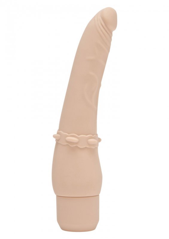 GET REAL Wibrator-CLASSIC SMOOTH VIBRATOR NUDE 17.5CM