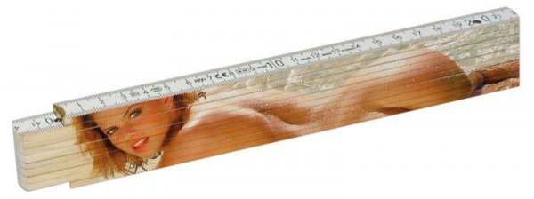 Folding Ruler Girl 2m - Metr dla Prawdziwego Mężczyzny