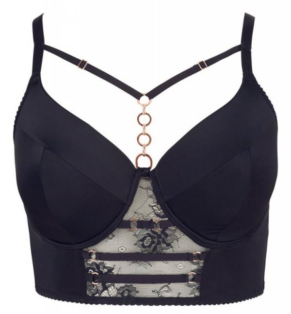 Cottelli Collection Sexy Biustonosz - Bra Decoration 85E