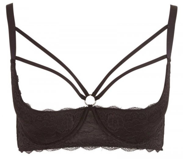 Cottelli Collection Uwodzicielski Biustonosz -  Shelf Bra 85D