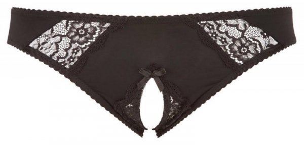 Cottelli Collection Majtki - Crotchless Briefs 2XL