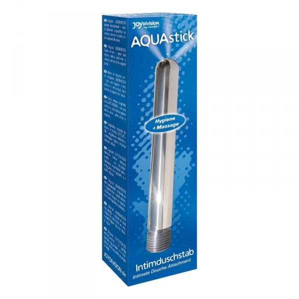 JOYDIVISION Dysza do Prysznica-Anal/hig-Irygator-AQUASTICK INTIMATE DOUCHE ATTACHMENT SILVER