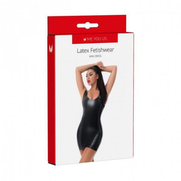 Me You Us Sukienka M - Latex Mini Dress Medium