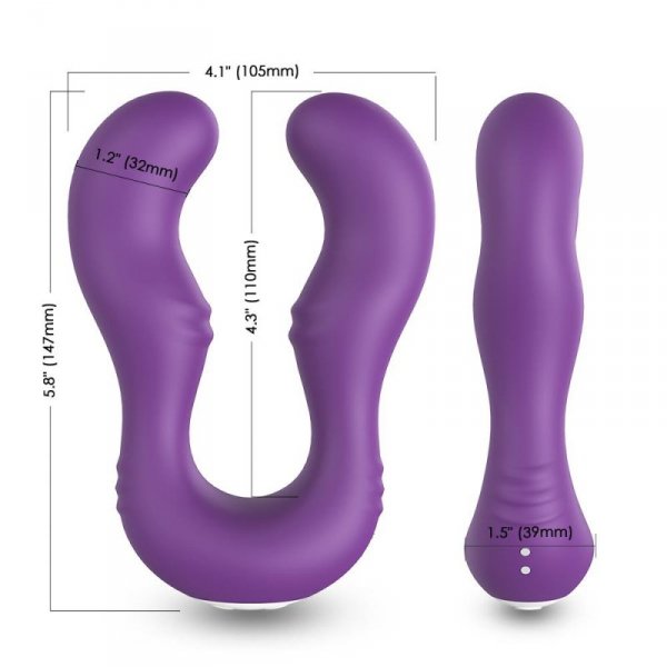 BOSS SERIES Masażer dla Par - Seraph purple