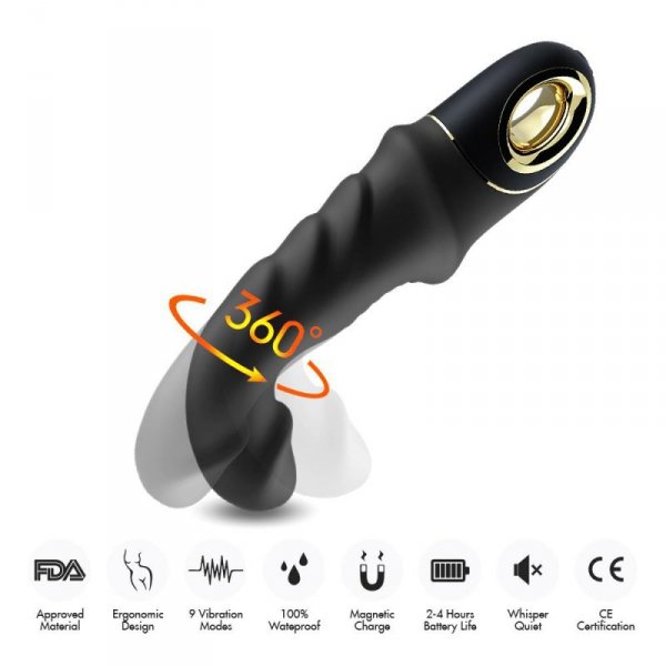 BOSS SERIES Wibrator Punktu G - Joyblade black