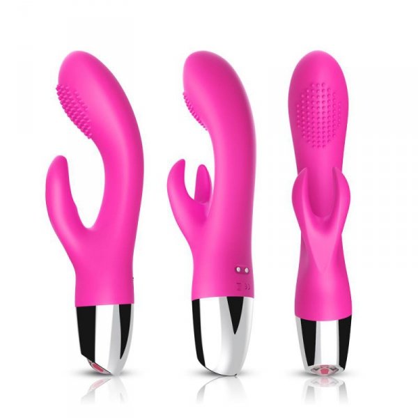 BOSS SERIES Wibrator Króliczek - Rabbit pink