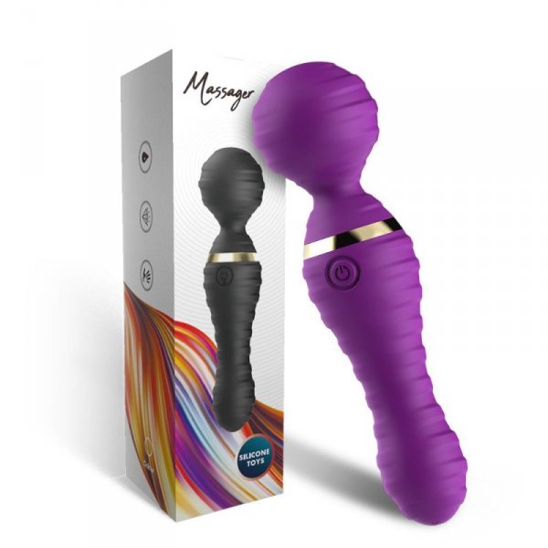 BOSS SERIES Masażer Ciała WAND - Freedom purple
