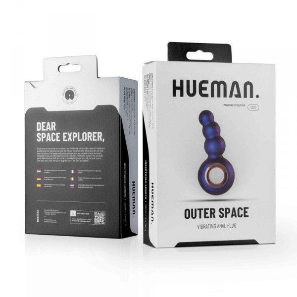 HUEMAN Outer Space Vibrating Anal Plug