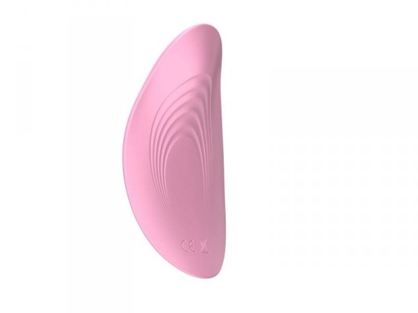 BossSeries Ultrathin Wearable remote mini vibe PINK-Wibrator do Majtek 