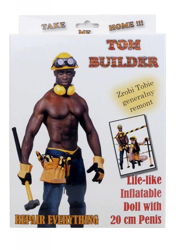 BossSeries Lalka- Tom - Builder Male Doll