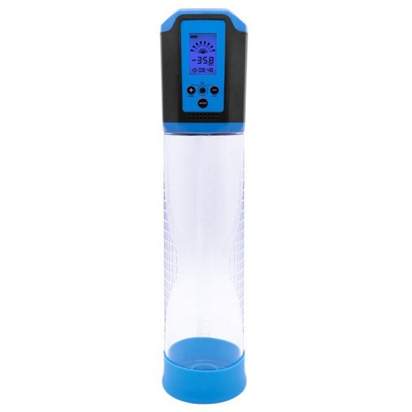 BossSeries Pompka do Penisa-PASSION PUMP, PREMIUM RECHARGEABLE AUTOMATIC LCD PUMP