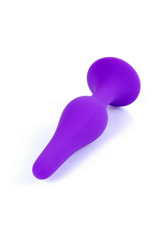 BossSeries Korek Analny-Silicone Plug Purple - Medium