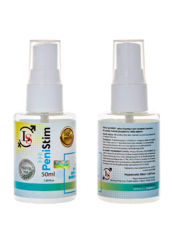 LoveStim Sprej Erekcja i Powiększenie-Penistim Spray 50 ml