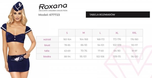 ROXANA - Kostium stewardessy 6777 XXL