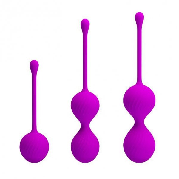 PRETTY LOVE  Kulki Kegla- KEGEL BALL PURPLE