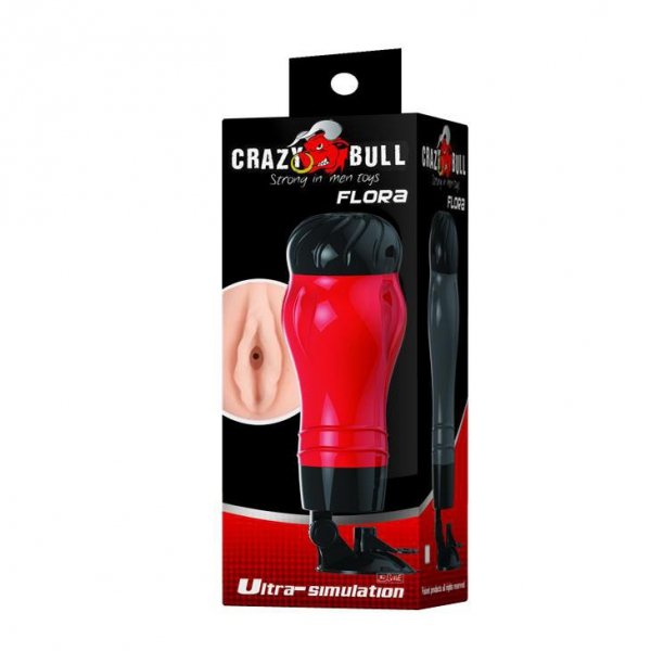 CRAZY BULL - FLORA Mouth-Masturbator Usta