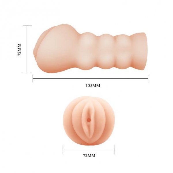 CRAZY BULL - JULIA, Pocket Pussy VAGINA-Sztuczna Pochwa