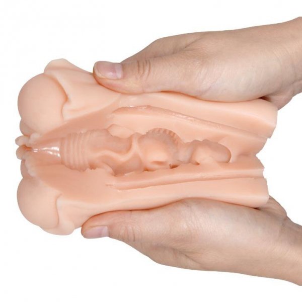 CRAZY BULL - CINDY,  Realistic Vagina Masturbator-Sztuczna Pochwa