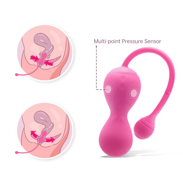 MAGIC MOTION - Smart Kegel Master Balls Pink