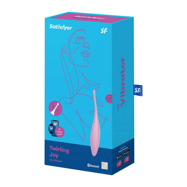 SATISFYER Stymulator na Aplikację - Satisfyer Twirling Joy (pink)