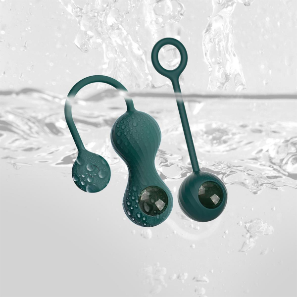 MAGIC MOTION Kulki na APP  - Crystal Duo Smart Kegel Vibrator with Weight Set