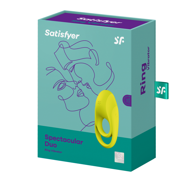 Satisfyer Pierścień erekcyjny Ring-Spectaculat Duo