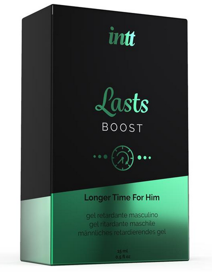 INTT Lasts - Żel wzmacniający erekcję i opóźniający wytrysk - Delay 15 ml 
