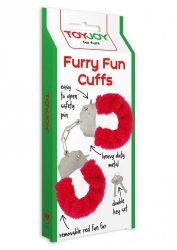 Furry Fun Cuffs Red