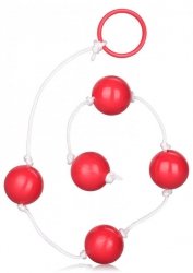 Large Anal Beads Red