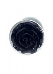 Plug-Jewellery Silver PLUG ROSE- Black