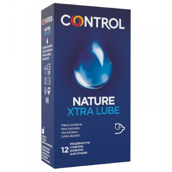 Prezerwatywy-Control Nature Xtra Lube 12&quot;&quot;s