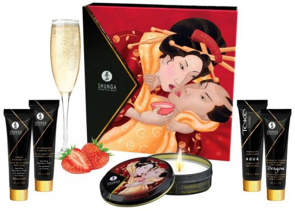 Geisha&#039;s Secret Kit Strawberry Sparkling Wine