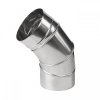 Edelstahl Ofenknie Bogen 0-90° Knie 110mm